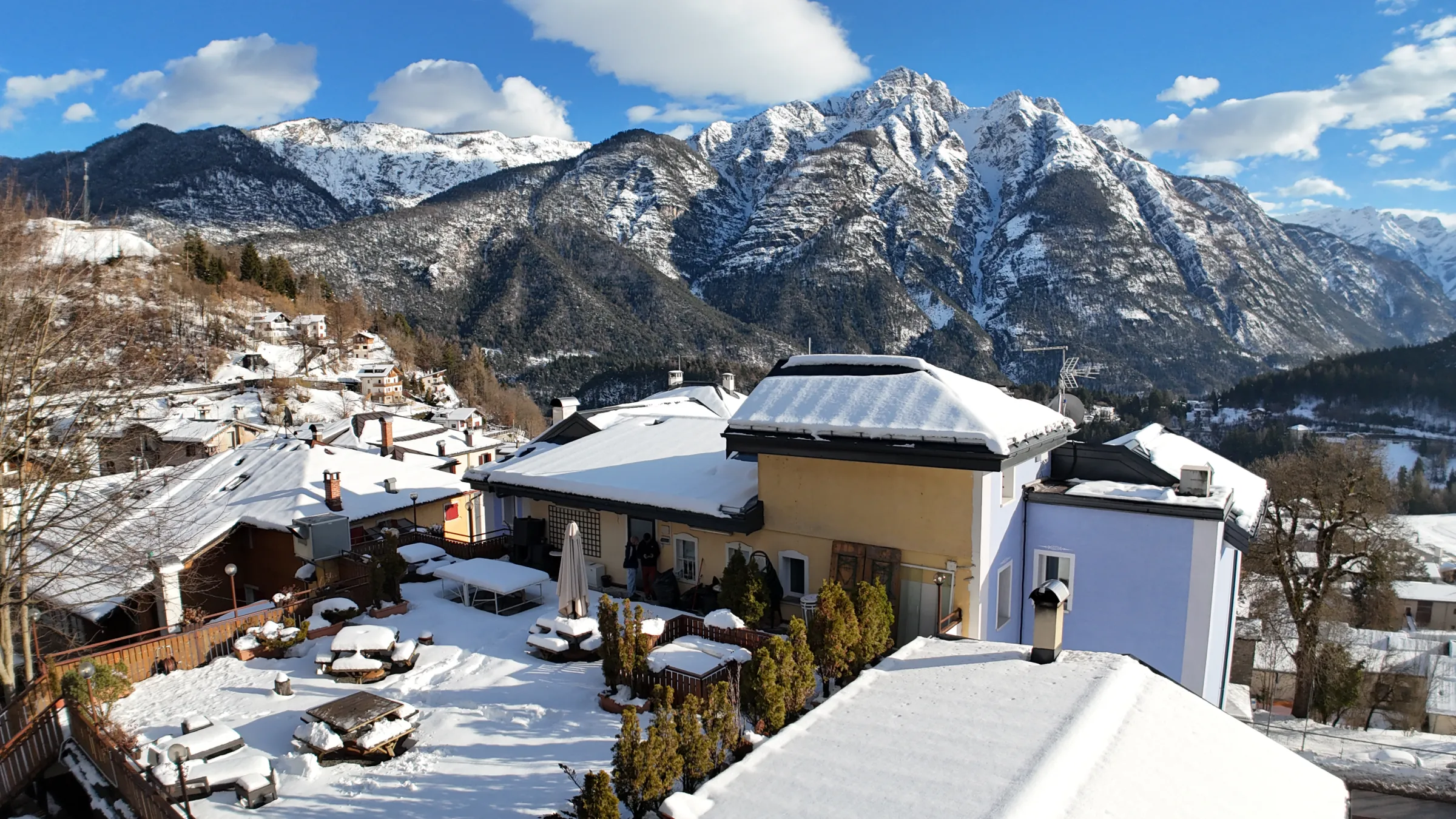 La terrazza panoramica